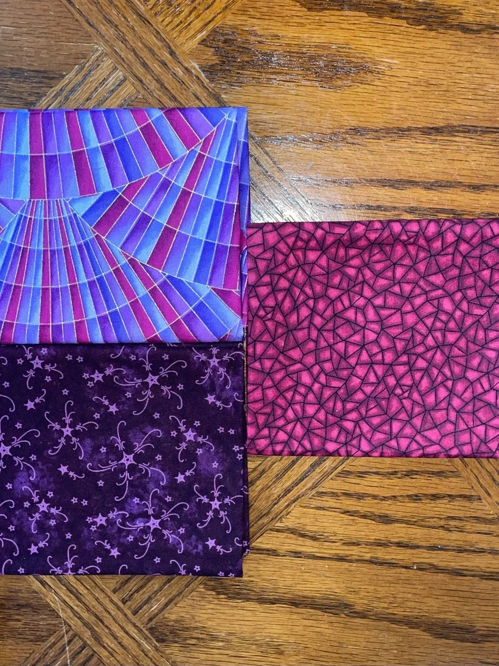 Cotton Fat Quartesr Fabric Bundle Purple for Quilting/ Home Sewing & Crafts